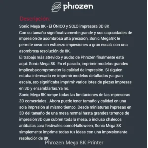 Magma - productos Phrozen