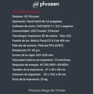 Magma - productos Phrozen