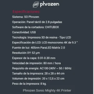 Magma - productos Phrozen