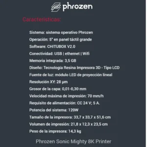 Magma - productos Phrozen