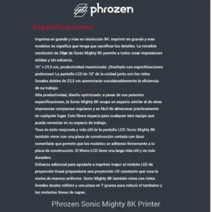 Magma - productos Phrozen